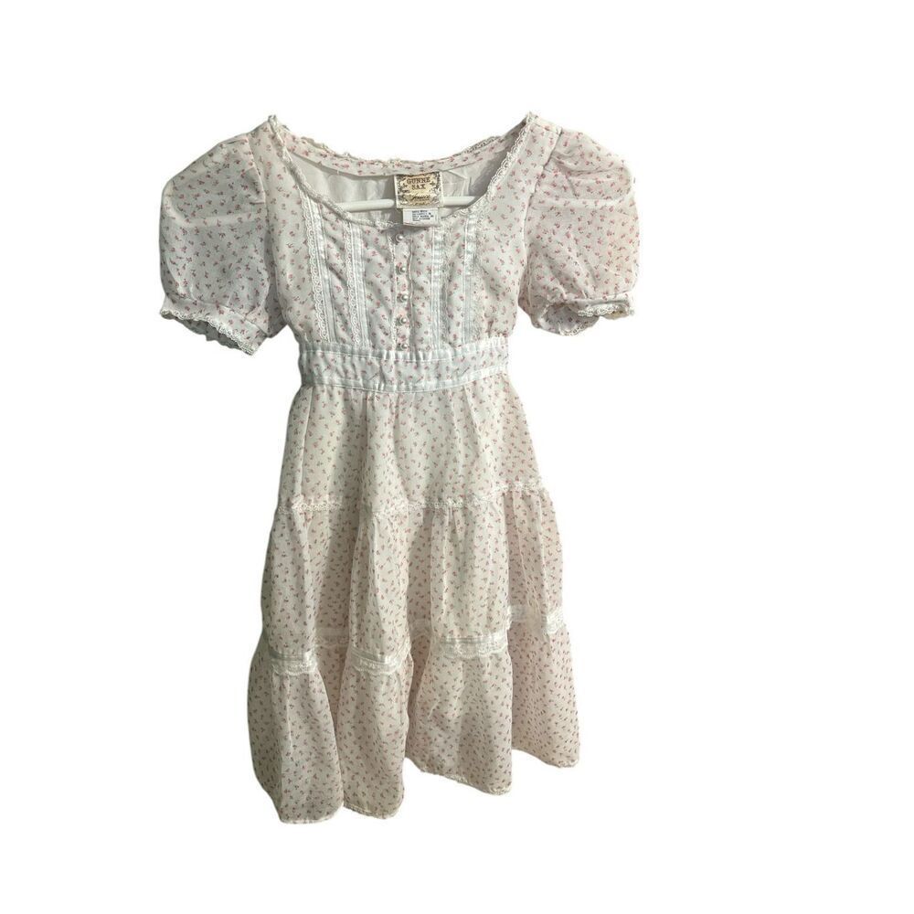 Vintage Girls Gunne Sax dress sz 7